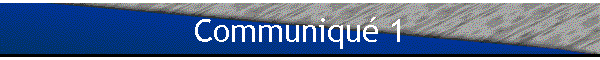 Communiqu 1